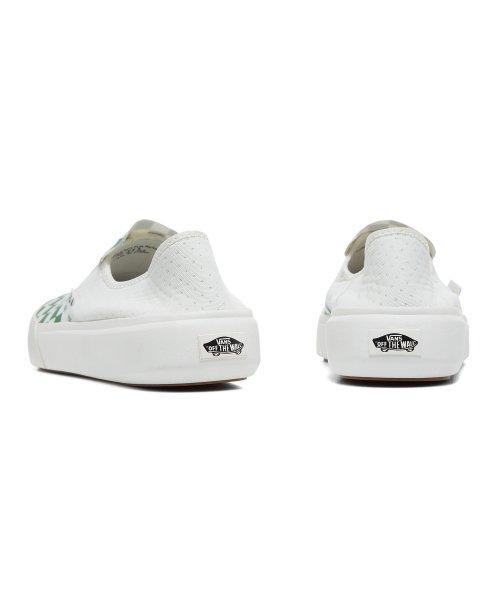 [Vans] ComfyCush One - Checkerboard Green:Marshmallow VN0A45J5V0N1