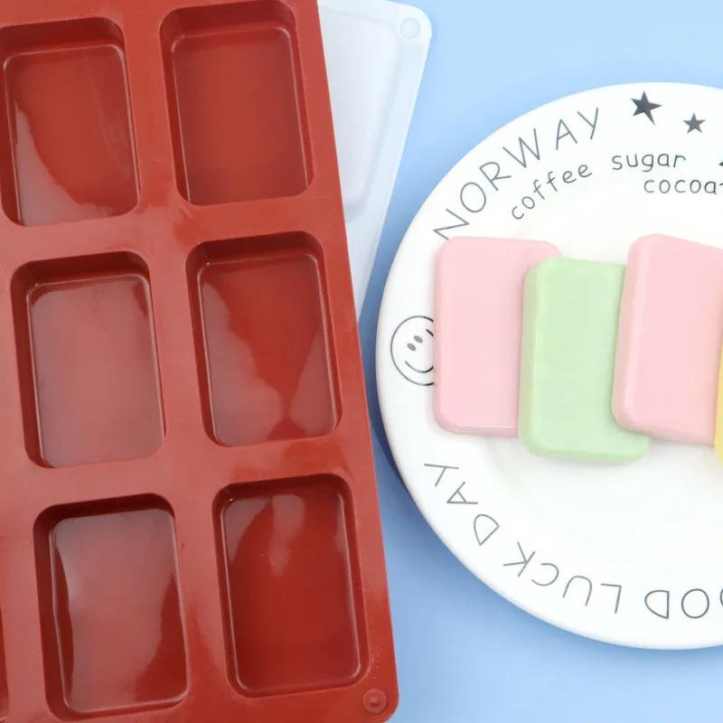 12-cornered Round Rectangle Silicone Chocolate Mold, Cake Mold, Classic Crispy Ice Cream Mold