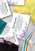 Inkdotpot White Girls Night Out Bachelorette Party Panty Game Floral Bridal Shower Game 1 SignA    30 Size