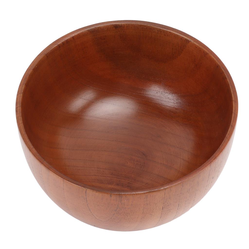 Handmade Wood Bowl Acacia Unique Japanese Style Home for Salad Ramen Noddles Soup