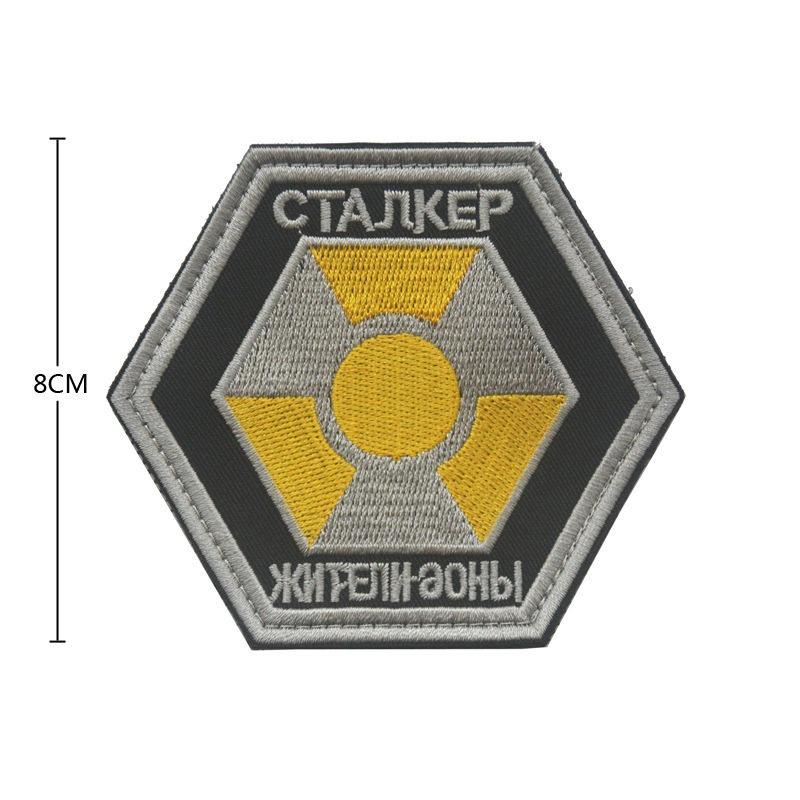 STALKER FACTION Stalker morale badge spot personality armband backpack sticker Russian Velcro