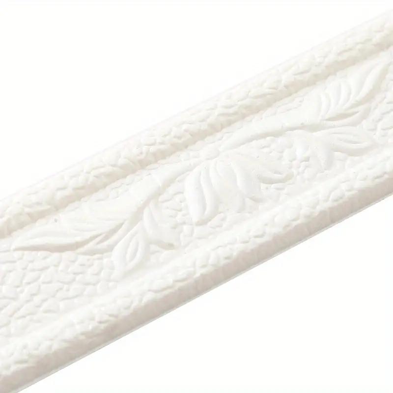 1PC 2.3mx4cm Ceiling Decorative Strip Self Adhesive Wall Trim Line Wall Border Skirting Home Decoration Wall Stickers