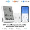 WiFi Hygrometer Smart ThermoHygrometer with Remote Monitoring App Control