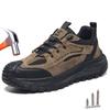 Sicherheitsschuhe Herren Damen Unzerstörbare Stahlkappe Arbeitsstiefel Schützende Sicherheitsstiefel Durchstichsichere Security Arbeits-Sneaker