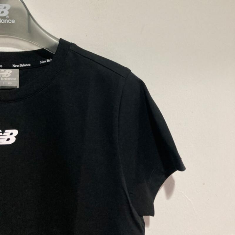 NeW Balance W Center Logo Short Sleeve Tee nbnef2W012 Black