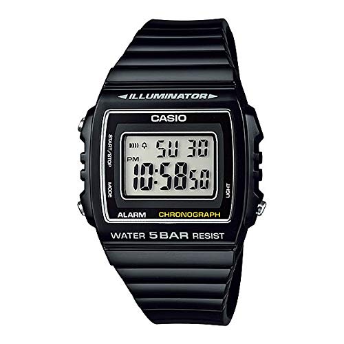 Casio Watch, Casio Collection Standard (Old Model), W-215H-1AJF, Black