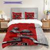 Dynamic Dunk Action Three-piece set(1 * duvet cover + 2 * pillowcase, without core)Duvet cover and pillowcase Christmas birthday gift