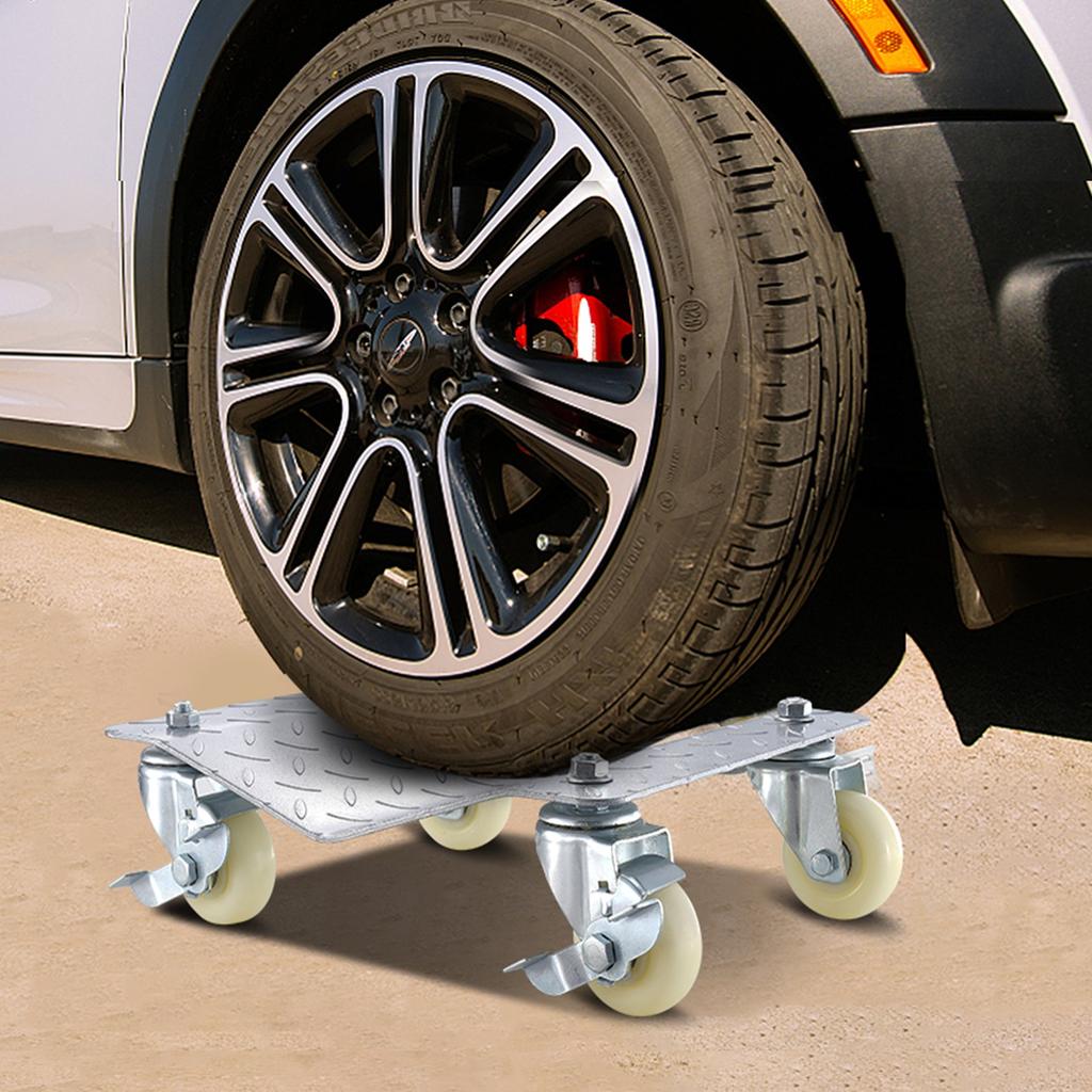 VEVOR Vehicle Positioning Wheel Dollies - 680Kg Per Dolly 2Pcs Tire Car Wheel Dollies Car Skate Dolly Van Positioning Garage Jack