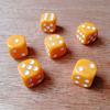 10 Stück D6 Quadratische Würfel Standard 16mm Sechsseitige Pips Würfel für Tischspiele - Undurchsichtig, Transparent