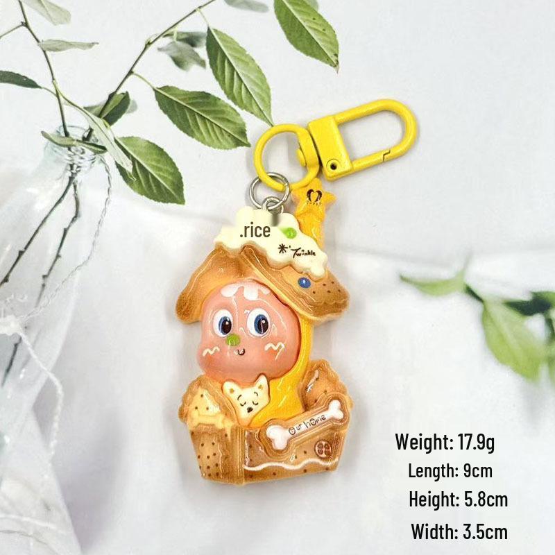 

Большой милый брелок-подвеска в виде Звездочки, аксессуар из смолы для сумок и украшений