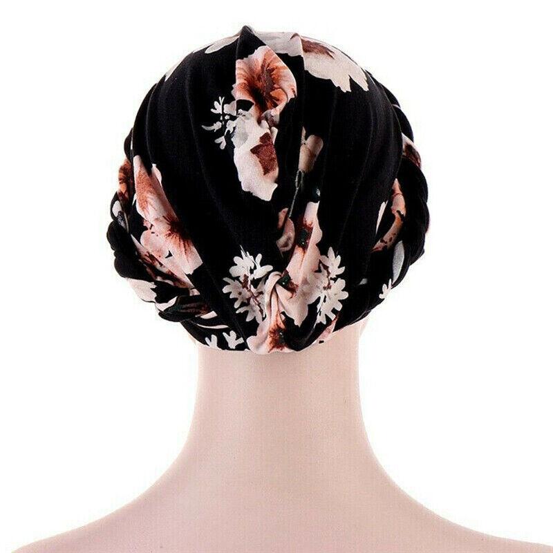 Women's Hat Chemo Cap Muslim Hair Loss Head Scarf Turban Head Wrap Covers