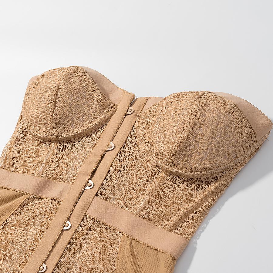 Vintage Französisches Spitzen Durchsichtiges Bandeau Korsett Top
