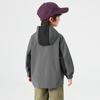 Boys' Hooded Water-Repellent Outdoor Softshell Jacket
