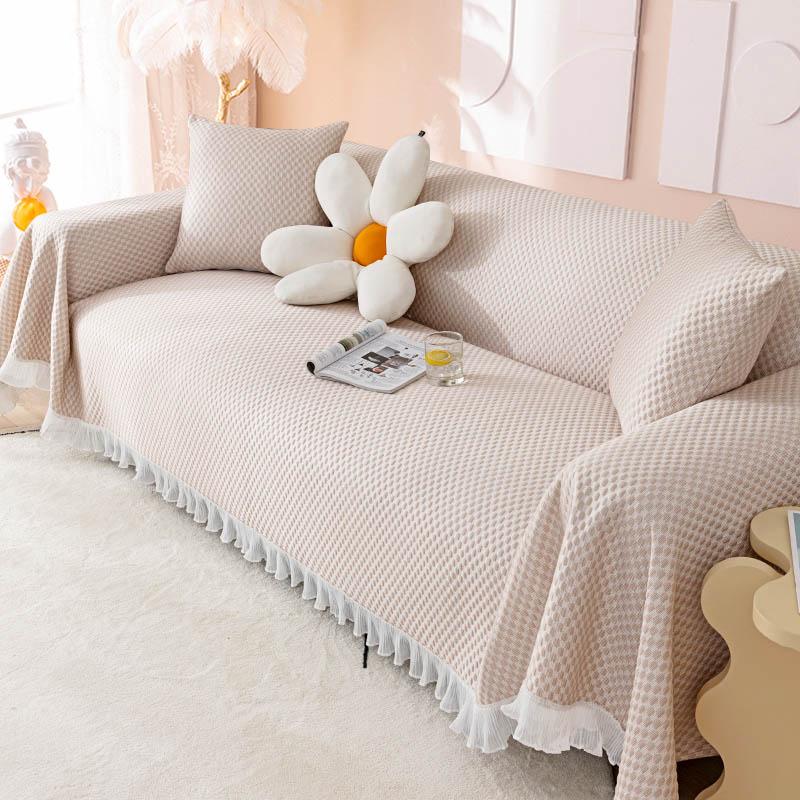 Summer Breathable Sofa Cushion Simple Modern Seat Cushion Sofa Cover Soft and Comfortable Cover Cloth Towel