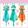 Plush Baby Toy Fox Elephant Dinosaur Security Security Blanket Soft Lovey Baby Gifts For Newborn Toddler Snuggle Plush Baby Toys