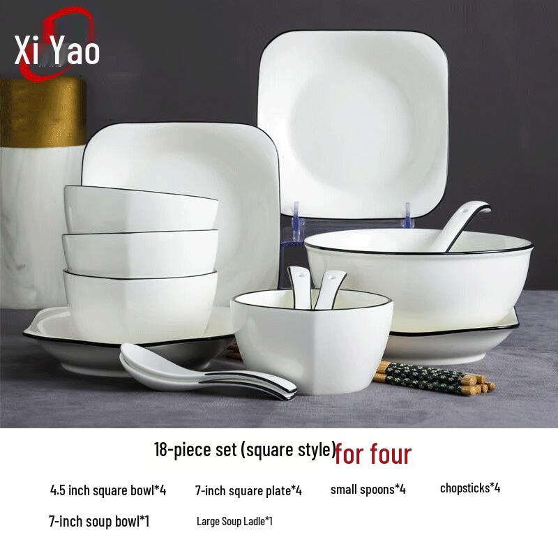 

Nordic Ceramic Dinnerware Set