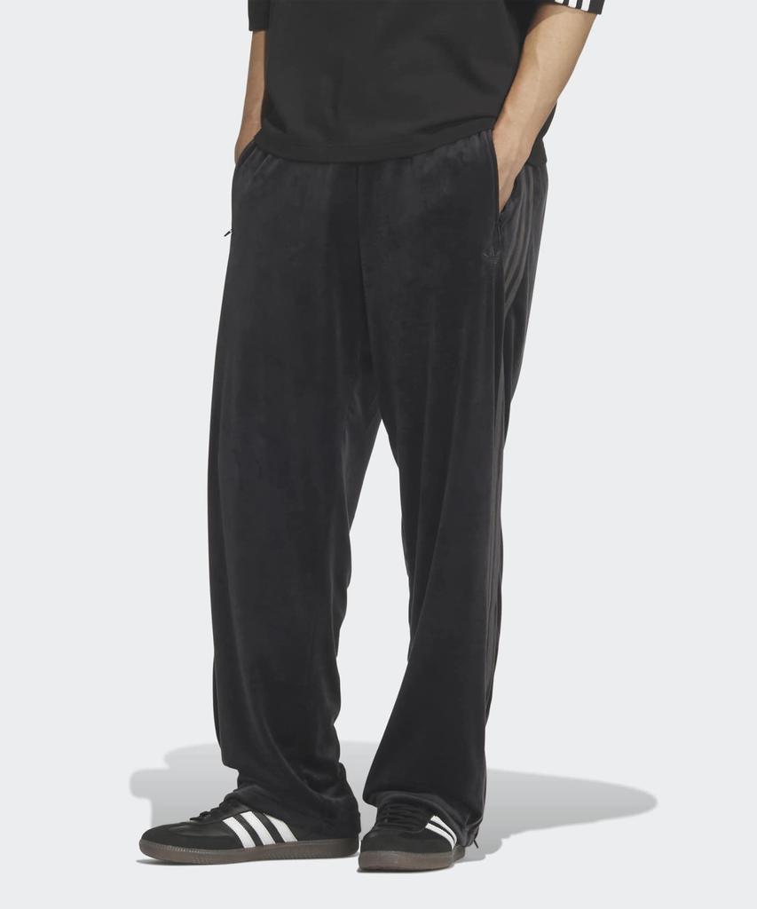 adidas Firebird Velour Track Pants - Black / Kq5481