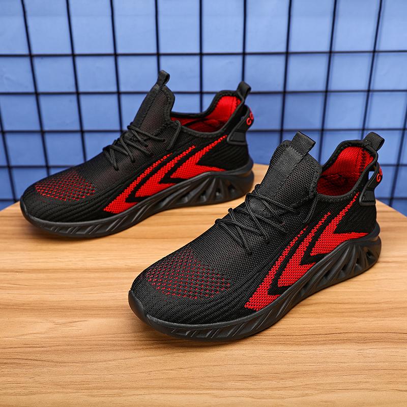 Herren Sportschuhe 2024 Frühling Outdoor Atmungsaktiv Dicke Sohlen Mode Mesh Schuhe Lässig Walking Vulkanisierte Schuhe Zapatos Hombre