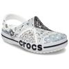 Crocs EVA Beyaka Locke Print Crocs Casual Comfortable Beach Sandals Unisex Blue