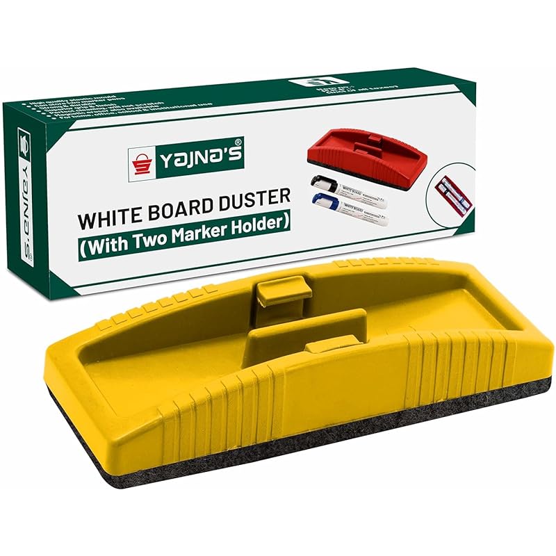 Yajnas Magnetic Whiteboard Duster, White Board Duster | Whiteboard Eraser For Erasing White Board Marker Or Chalk Board