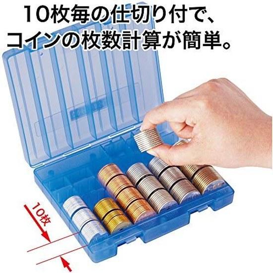 Open Kogyo Coin Case M-650 Blue