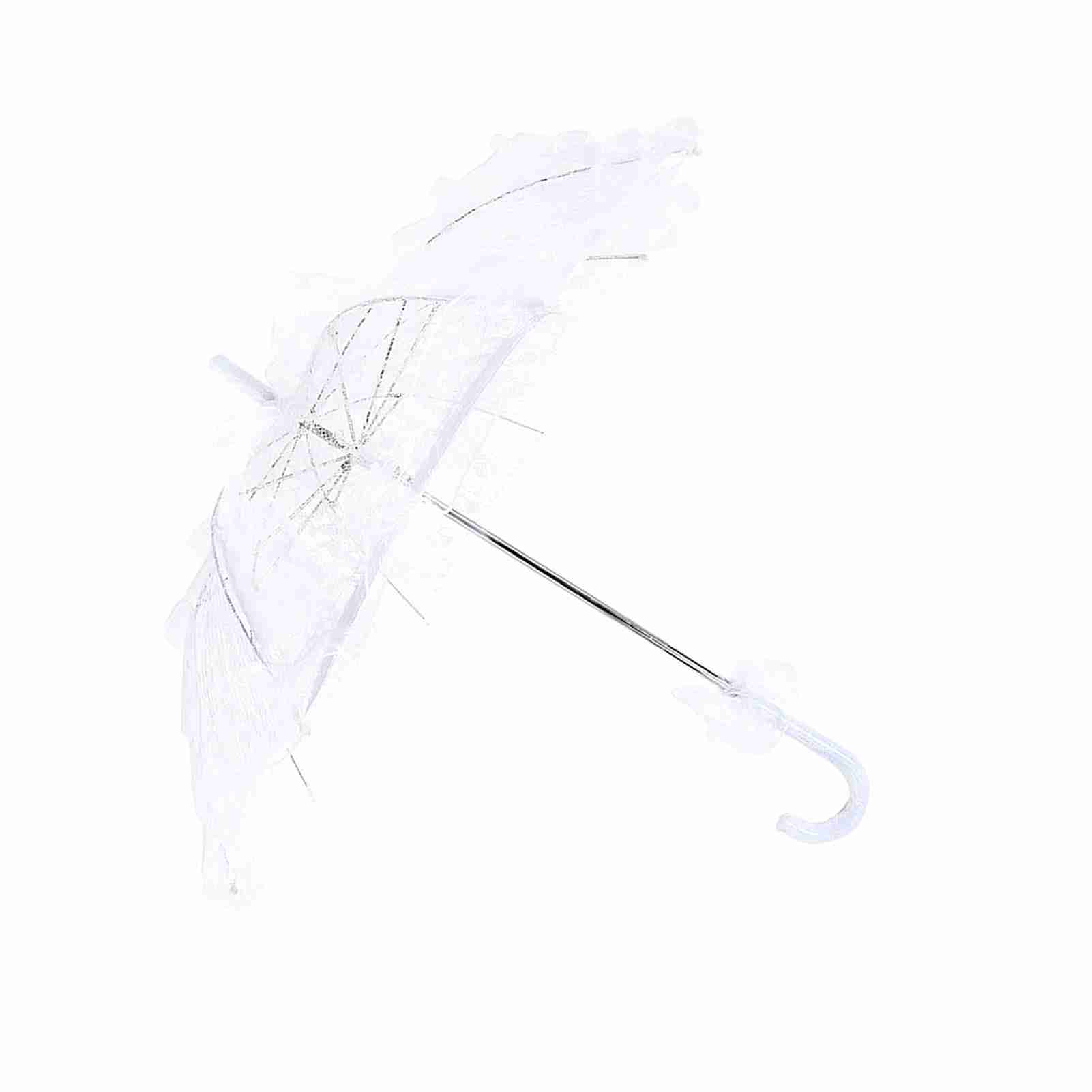 

Bridal Lace Cotton Umbrella for Wedding Parties Dancing Photography Prop Type 2