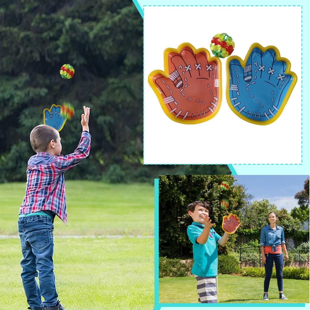 Handheld Suction Cup Ball Toy, Silicone Suction Cup Set for Kids and Families, Fun Interactive Throwing for Indoor Outdoor Play