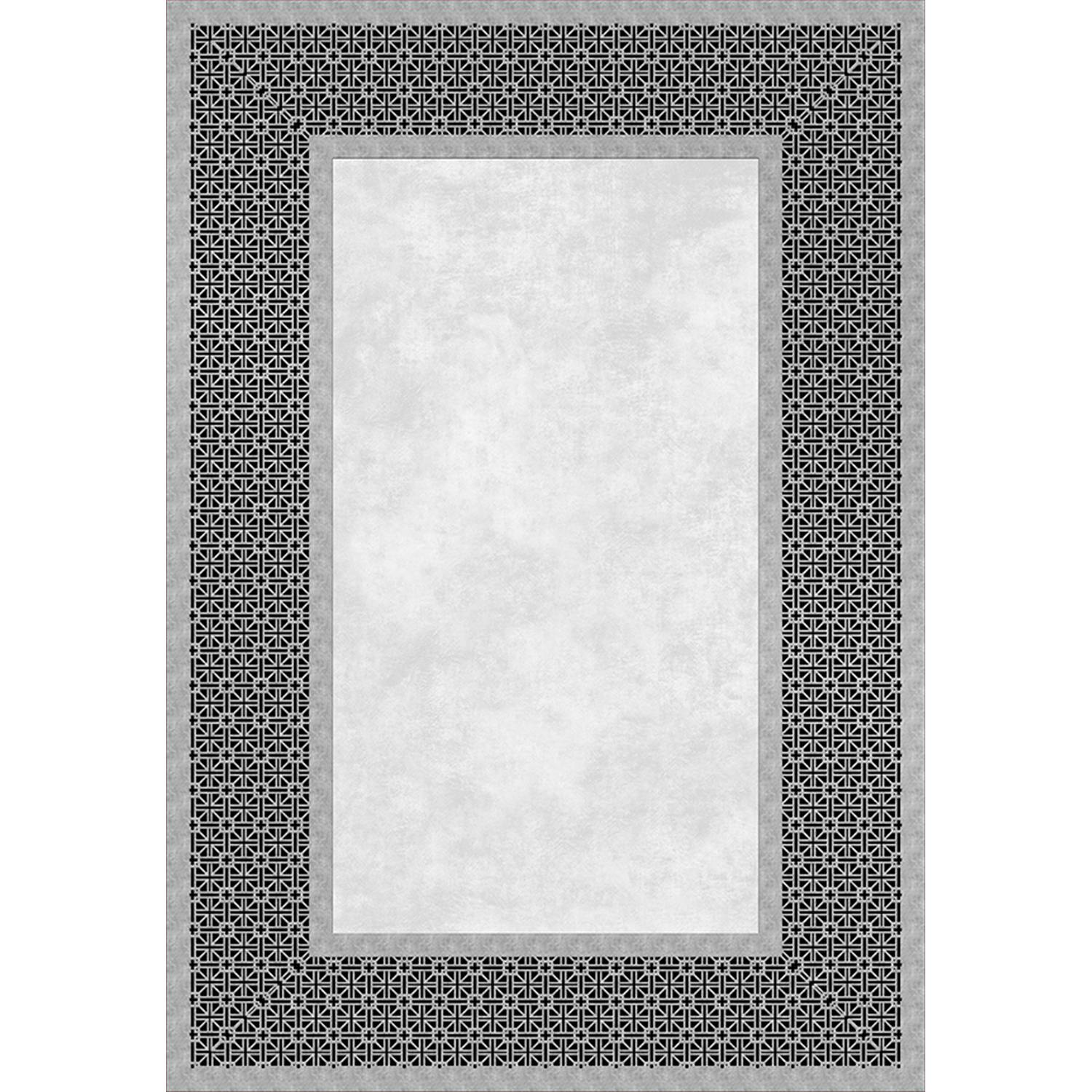 

Eliana Home Washable Printed Carpet LNA0887-FNL103 50x80 серый