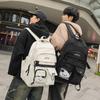 Middle School Student Schoolbag New Large-capacity Leisure Travel Couple Backpack Trendy Fashion Nylon Backpack