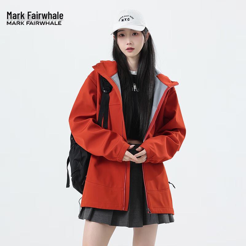 Mark Fairwhale Unisex Outdoor Hooded Softshell Jacket