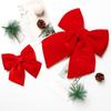 Red Bow Christmas Tree Ornaments & DIY Wreath Accessories