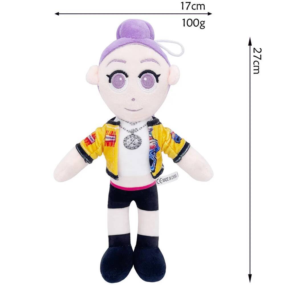 Huntrix Rumi Zoey Mira Plush K Pop Demon Hunters Tiger Plush Kpop Demon Hunters Doll Tiger Toy Merch Goods Plushie Derpys Tiger