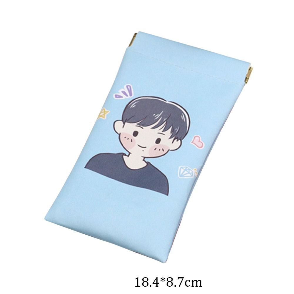 Portable Reading Eyewear Case Cartoon Myopia Glasses Case Glasses Pouch Glasses Box  Students