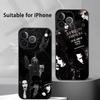 Чохол для телефону Marilyn M-MansonS Singer Для IPhone 17 16 15 14 13 12 11 Pro Max Plus Mini Чорний Матовий М'який Корпус Funda