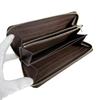 Louis Vuitton Damier Zippy Wallet N60015 Long Wallet Purse Zip Around Ebene Used