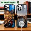 Beabtiful Water City Venice Phone Case For iPhone17,16,15,14,13,12,11 Plus,Pro Magnetic For Magsafe Wireless Charging