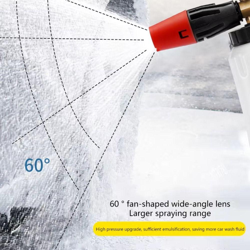 1L Foam Sprayer Handheld Car Wash Sprayer Portable Foam Spray Bottle  For Car Wash Home Cleaning