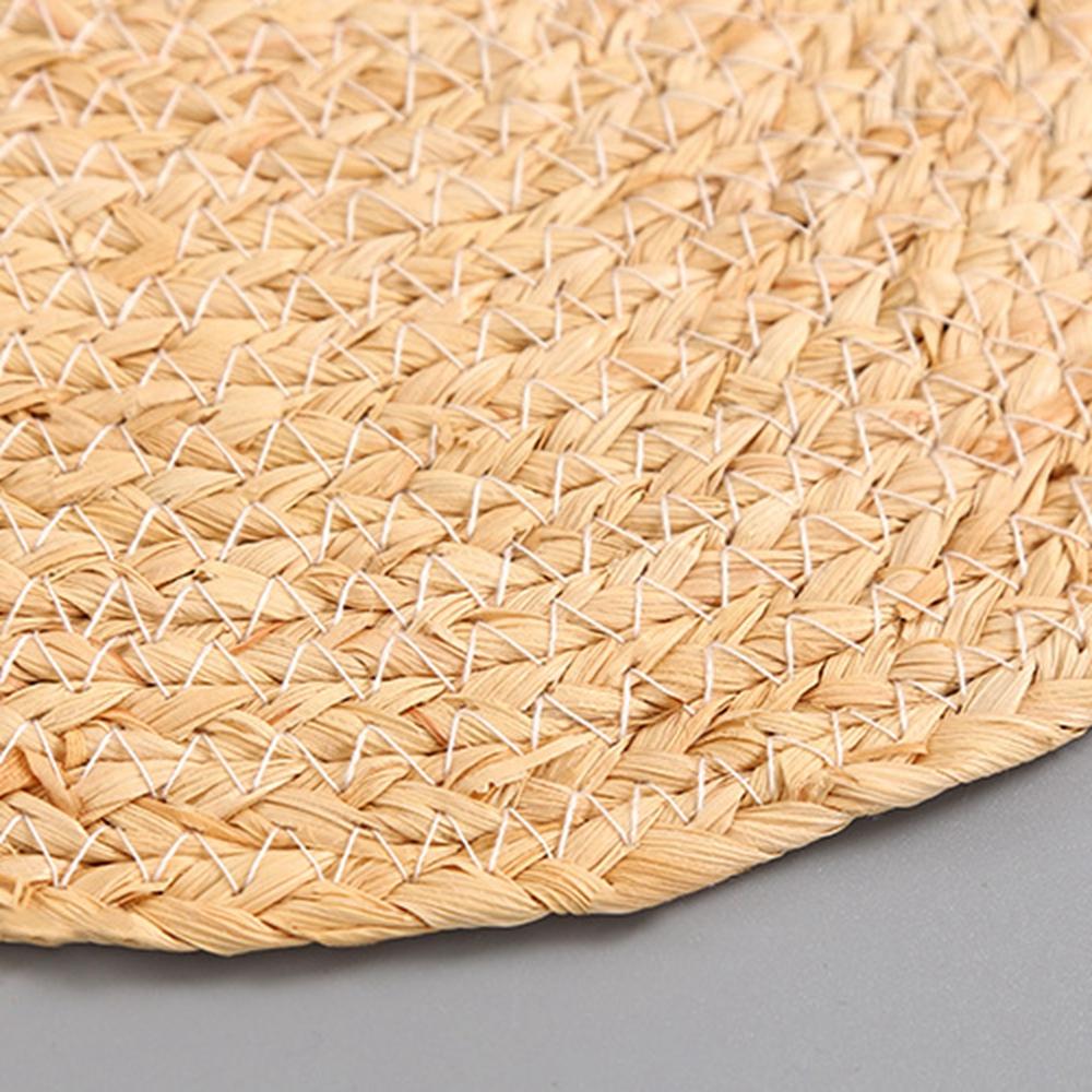 Corn Hull Handmade Dinner Kitchen Heat Insulation Home Table Pads Coaster Placemat Home Decor