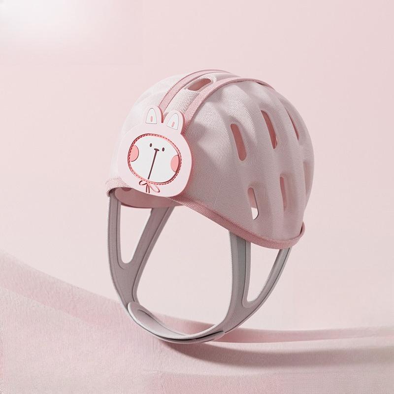 

Подушка для захисту голови від падінь для немовлят - Захист голови для малюків, які вчаться ходити, Шолом, стійкий до ударів, для навчання ходьбі рожевий