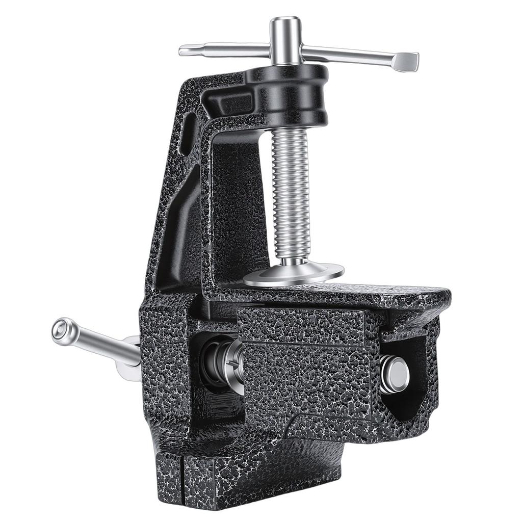 Portable Table Vise Rubber Clamp   Grip Vise Clamp Small Bench Vise Repair Tool Cast Steel