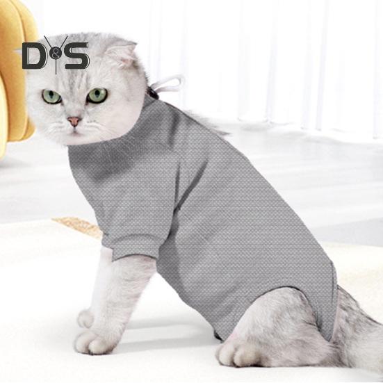 Cat Neutering Suit Pet Weaning Suit Surgery Recovery Clothes Anti Licking Kitten Jumpsuit Breathable Pet Sterilization Vest