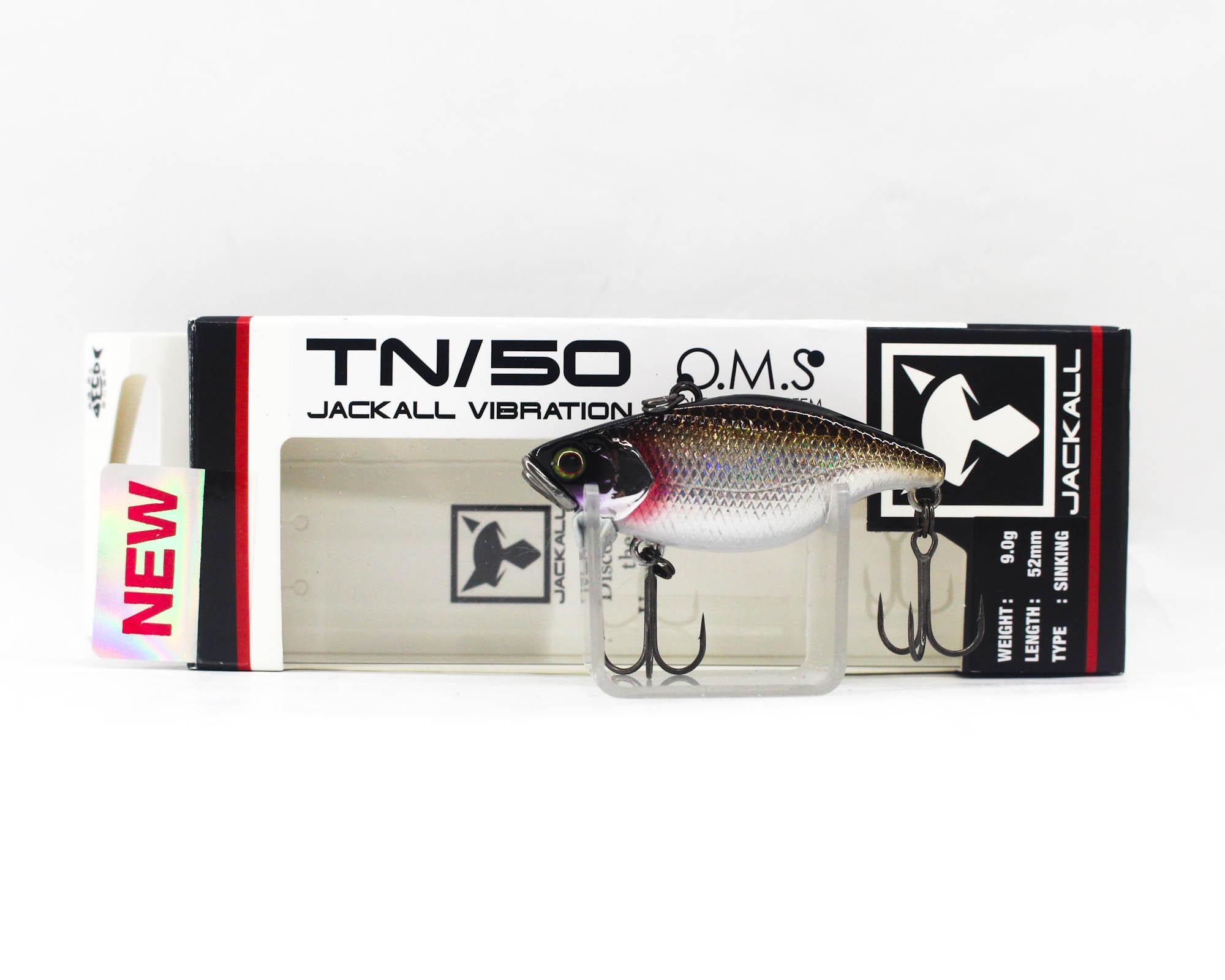 Jackall TN 50 Regular Vibration Lure Reaction Silver Black (6420)