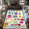 Tappeto Personalizzato con Nome Numberblocks per Ingresso Cucina Corridoio Balcone Tappeto Antiscivolo Ufficio Decorazioni per la Casa