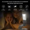 3-color Light Reading Light Clip 4 Gear Dimming Eye Protection Light Book Clip Light  Desktop Table
