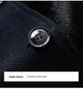 Men's Autumn & Winter Long Wool Business Coat with Velvet Lining – Thickened for Cold Protection