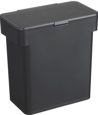 Yamazaki Jitsugyo 3376 Σφραγισμένη Σακούλα Φιάλη Ρυζιού 5kg με Δοσομετρητή Μαύρο Περίπου. W28XD16.5XH28.5cm Πύργος Λεπτός Κάτω από τον Νεροχύτη με Χειρολαβή