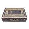 Decorative Book Box Wood Leather European Vintage Book Shape Storage Box Faux Antique Book Box for