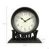 Stand Non Ticking Easy to Read Decorative Mantel Room Fireplace Office Bathroom Ornament