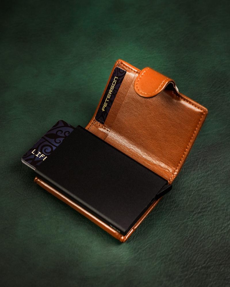 Small Card Wallet with RFID Protect System - Peterson