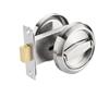 Stainless Steel Exquisite Beautiful Invisible Double-Sided Door Lock Indoor Circular Pull Ring Lock